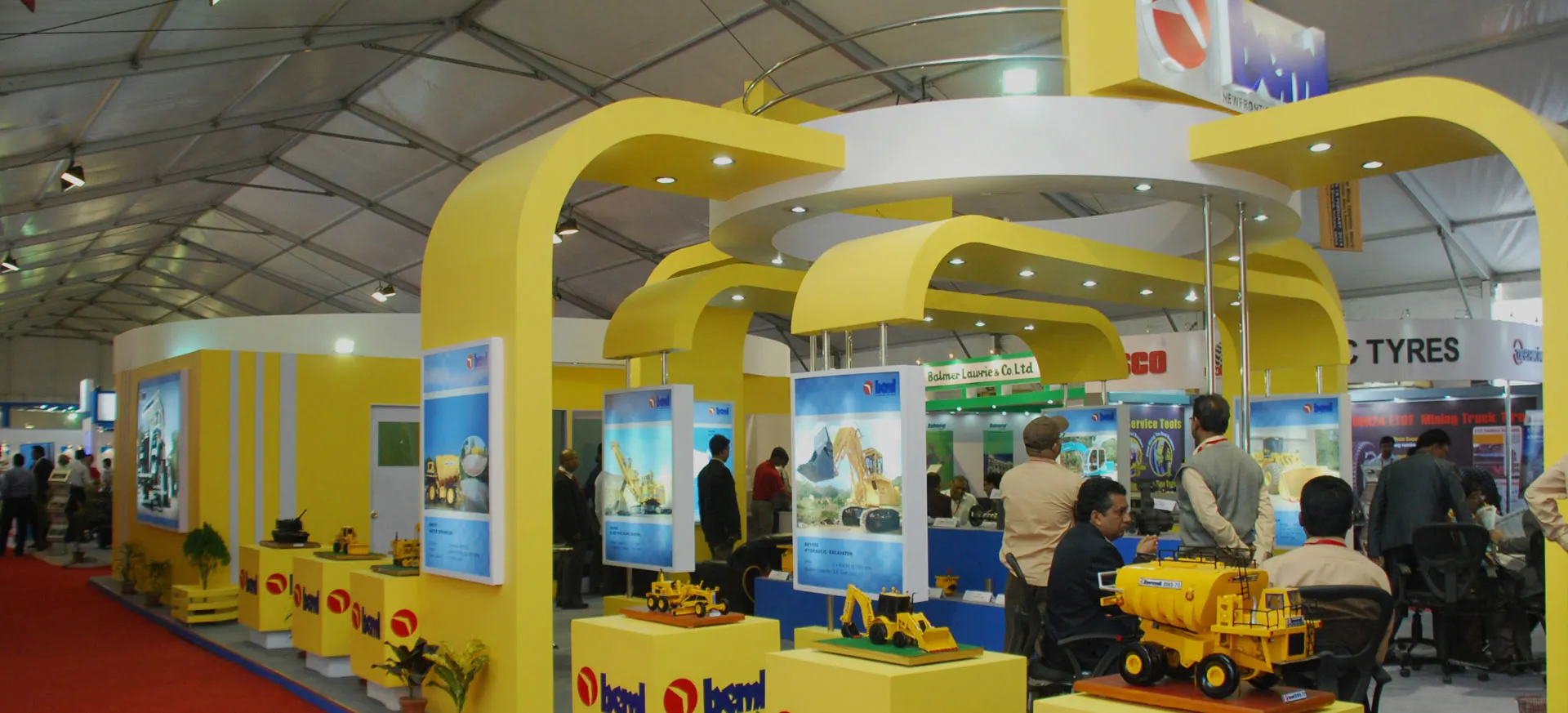 Global Media exhibition stand build