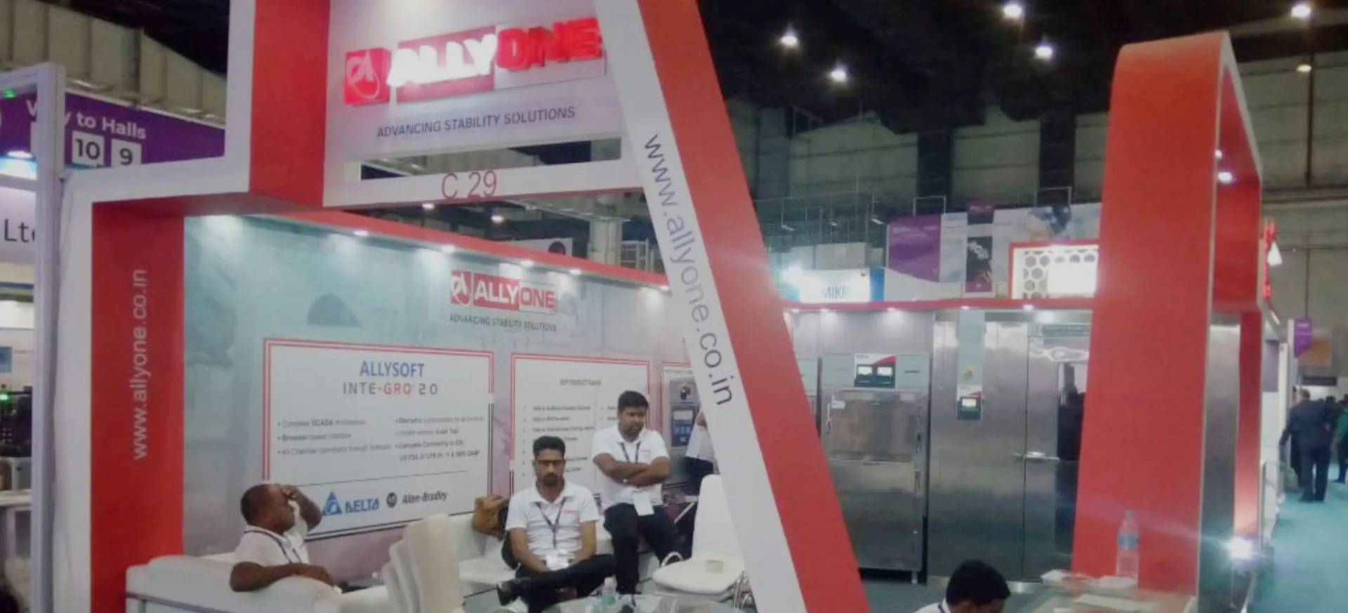 Global Media exhibition stand build