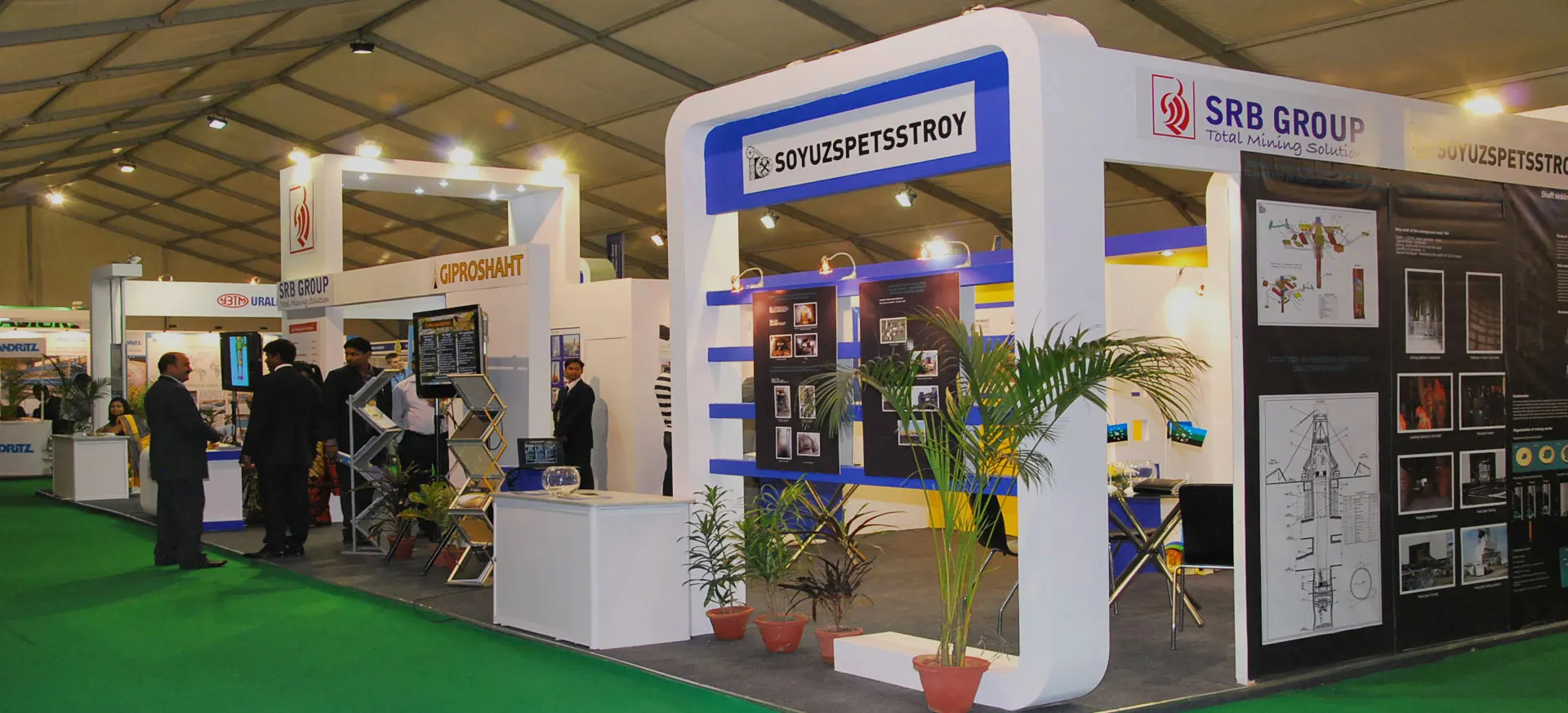 Global Media exhibition stand build