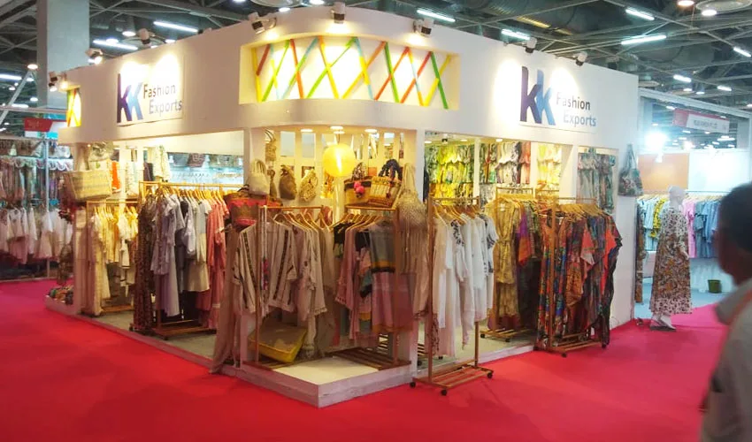 KK Fashion Exports Exhibition Stand